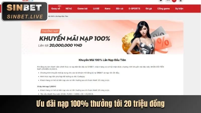 Ưu đãi hấp dẫn 188bey
